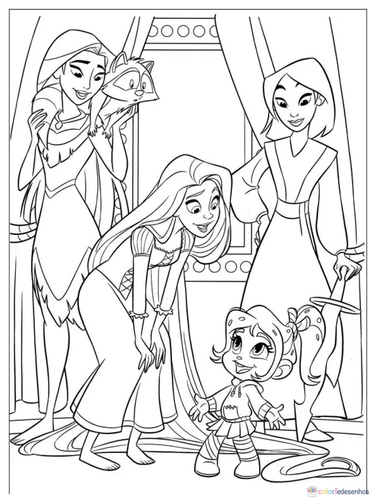 Disney para colorir