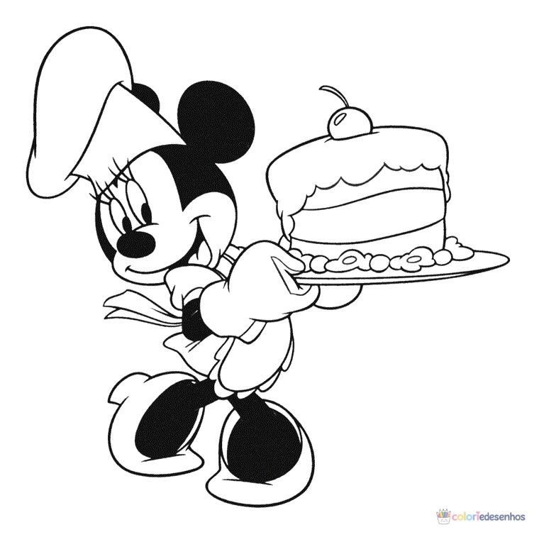 Minnie (Minie) para colorir