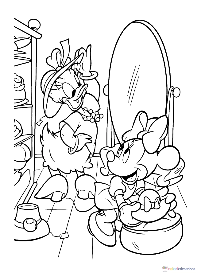 Minnie (Minie) para colorir