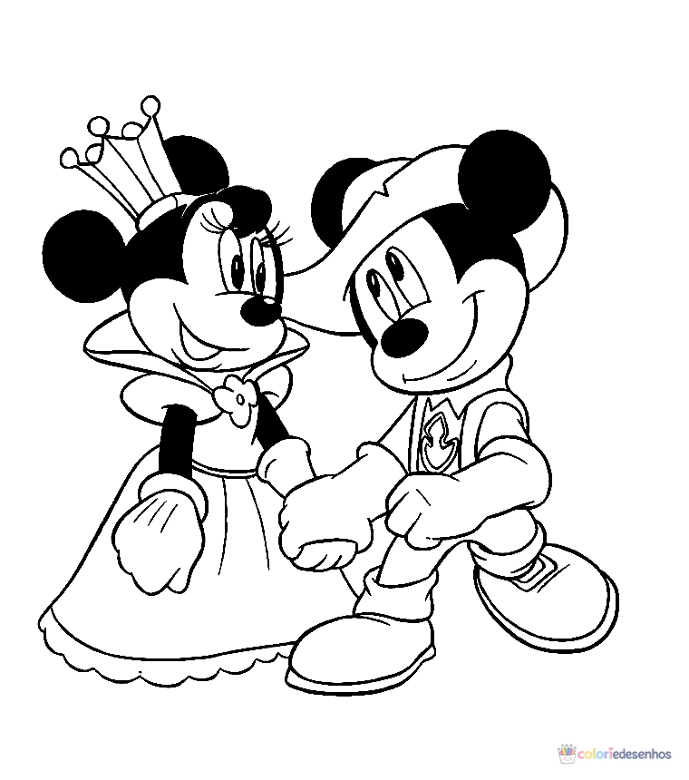 Minnie (Minie) para colorir