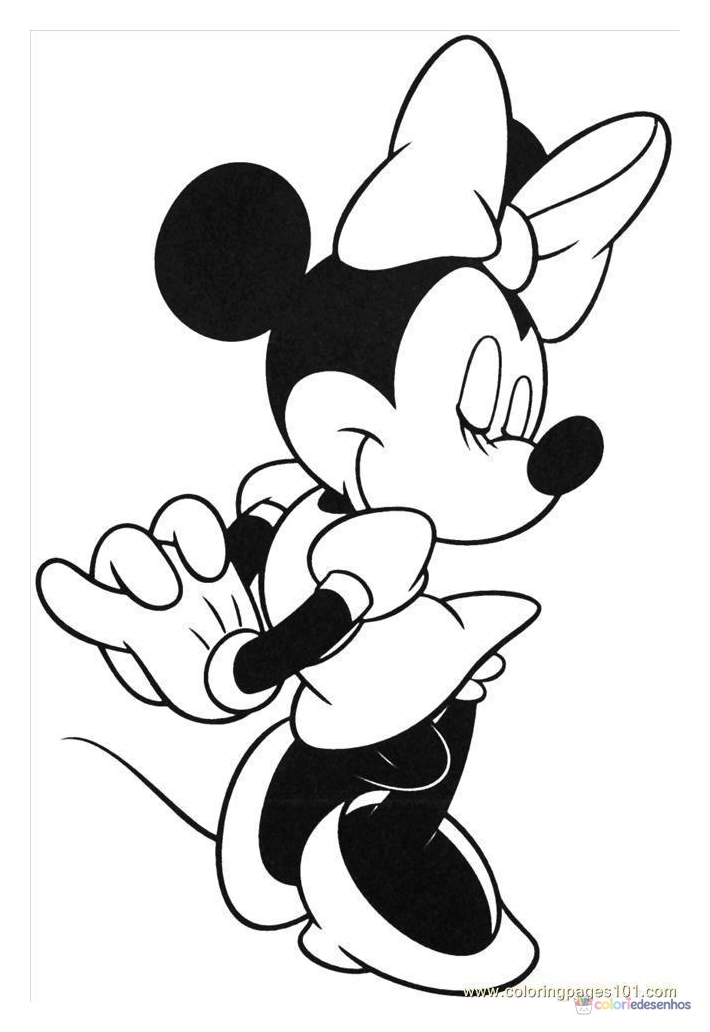 Minnie (Minie) para colorir