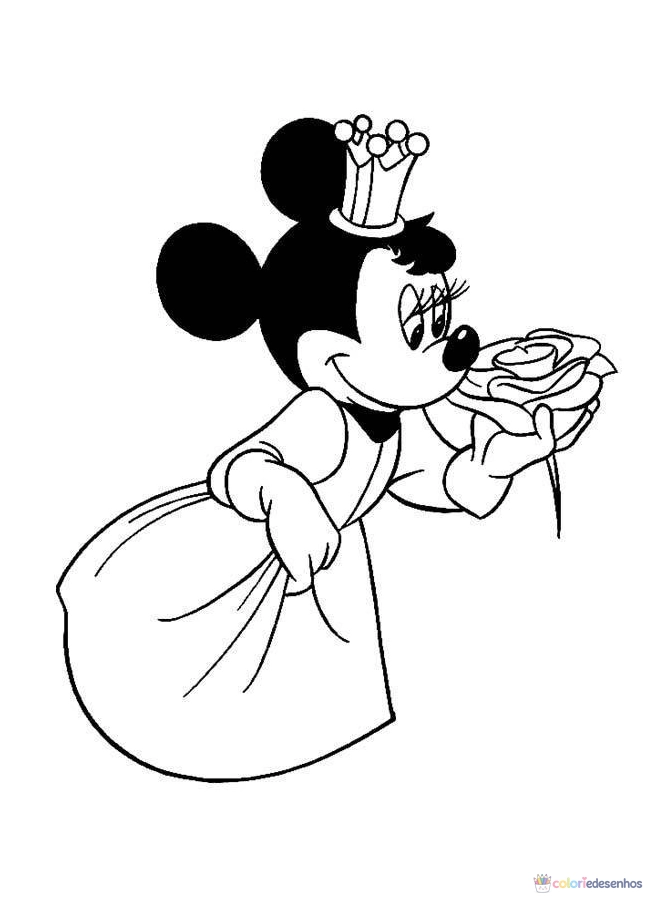 Minnie (Minie) para colorir