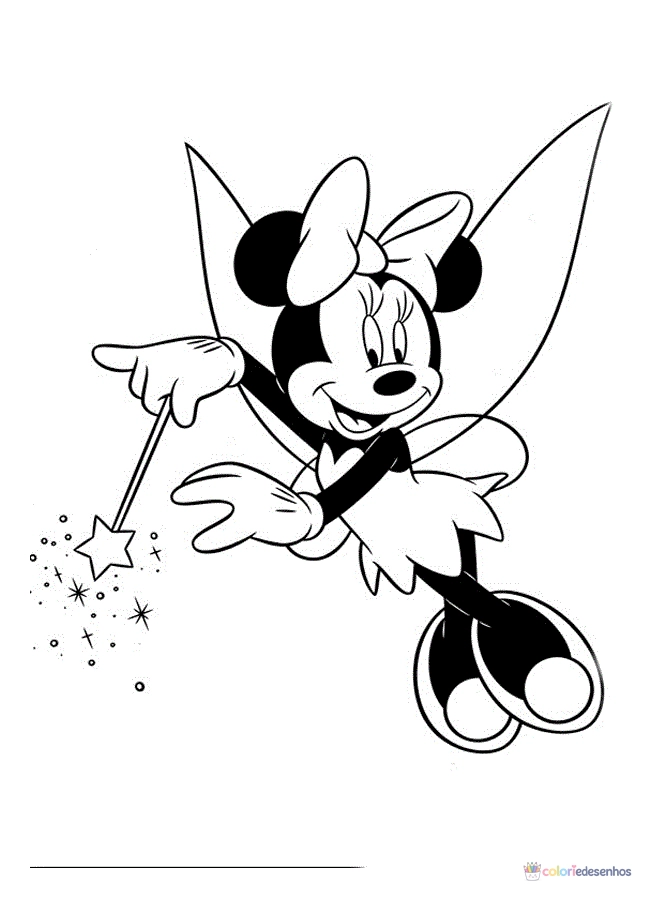 Minnie (Minie) para colorir