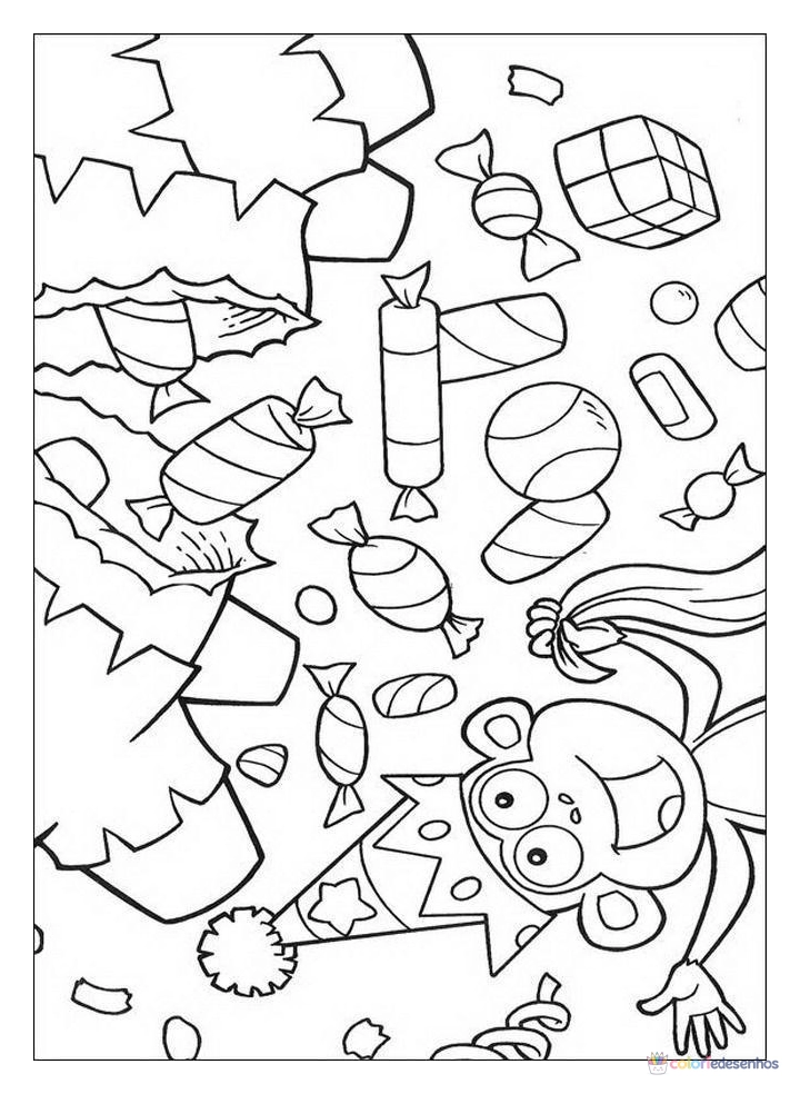 Dora para colorir