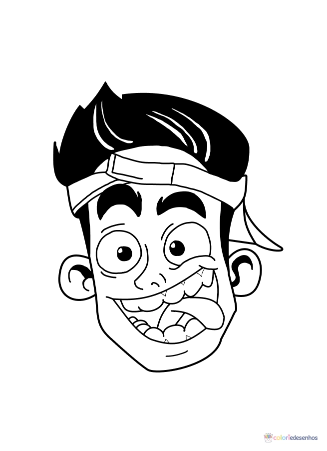 Desenhos de Enaldinho para colorir