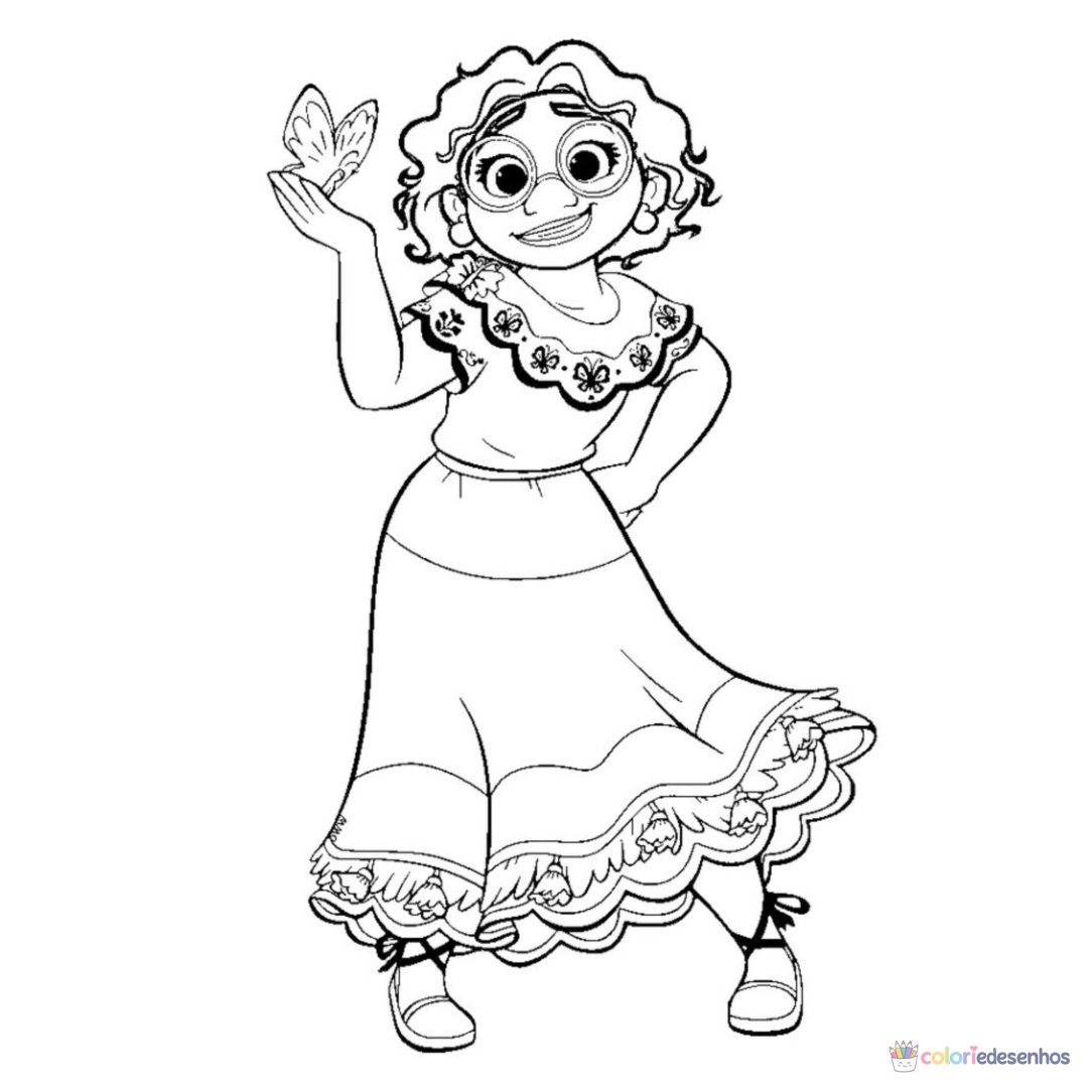 Encanto para colorir