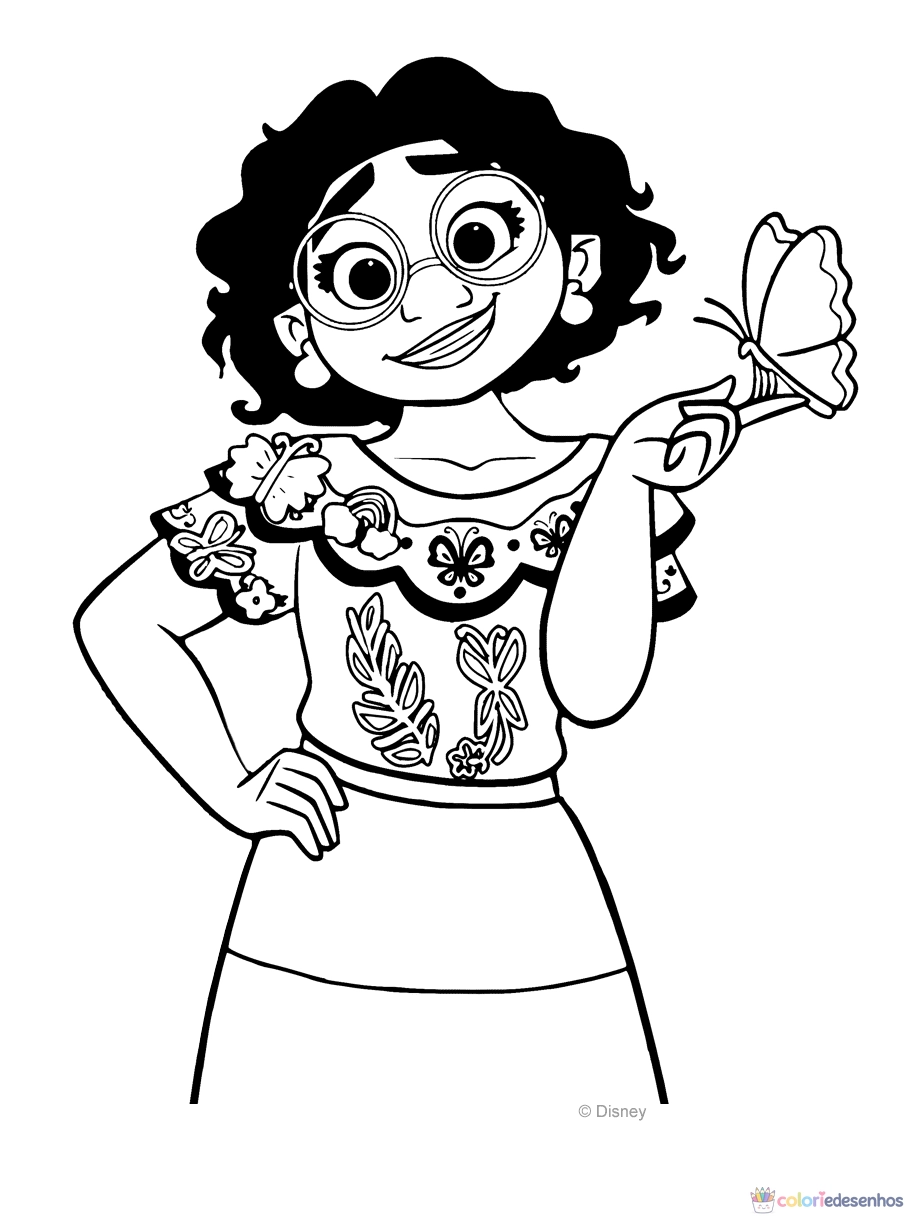 Encanto para colorir