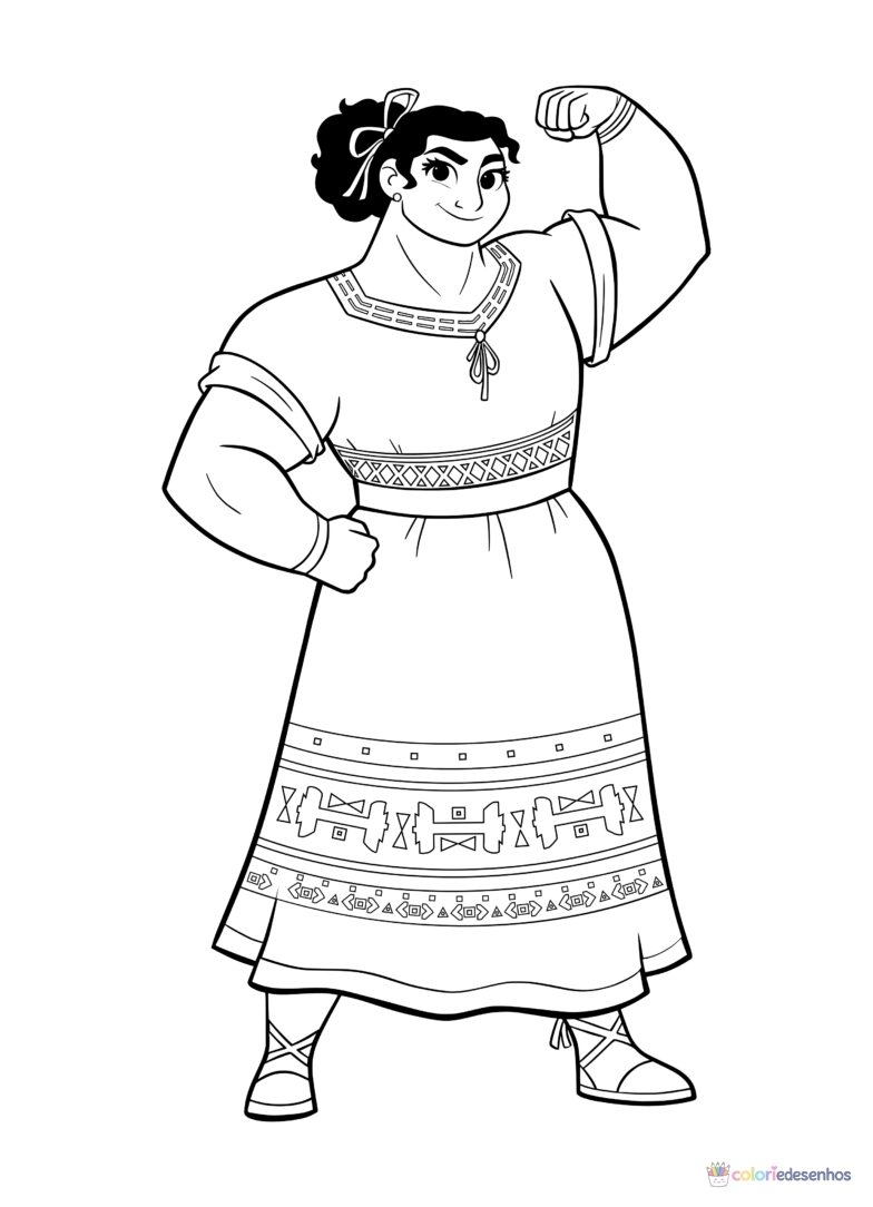 Encanto para colorir