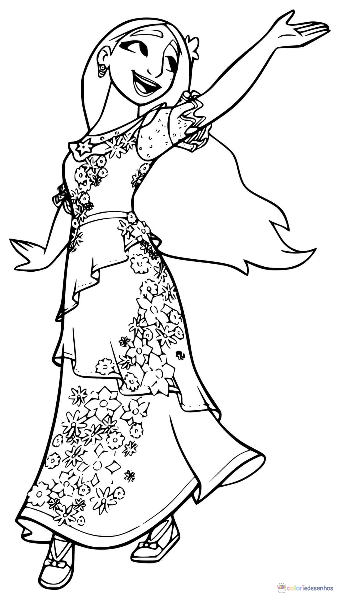 Encanto para colorir