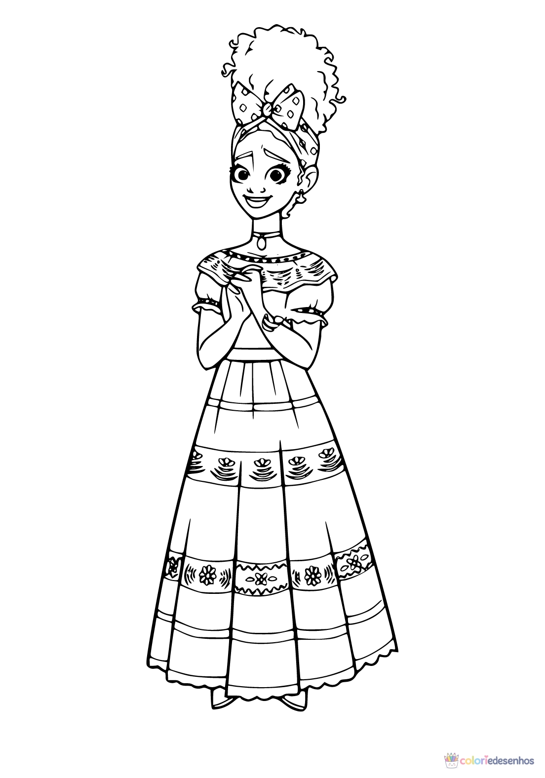 Encanto para colorir