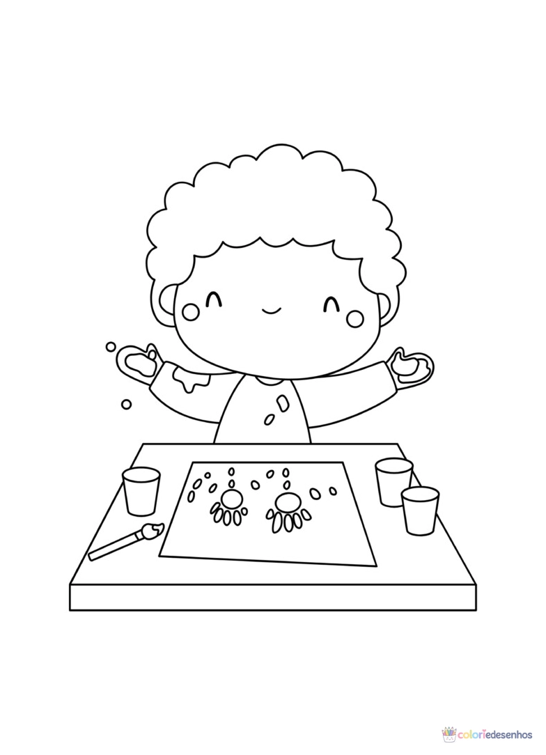 Desenhos de Escola para colorir