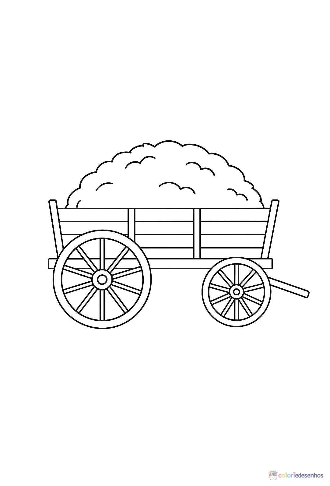 Fazenda para colorir