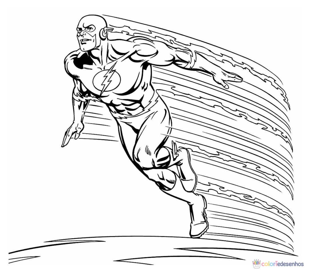 Flash para colorir