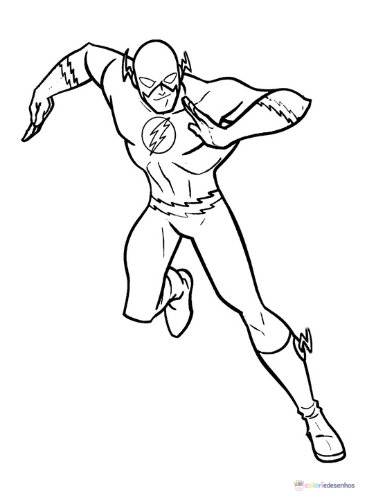 Flash para colorir