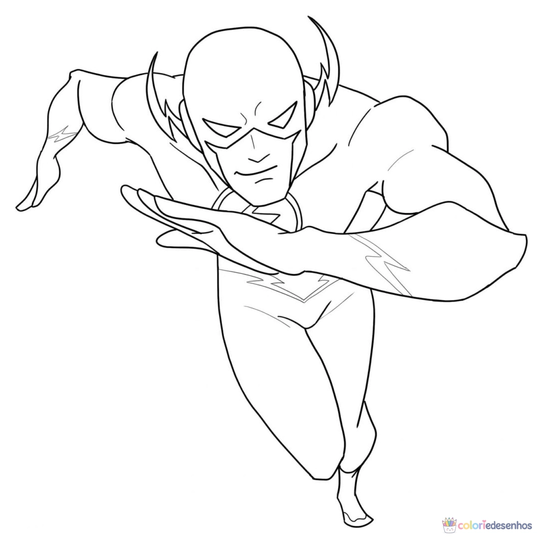 Flash para colorir