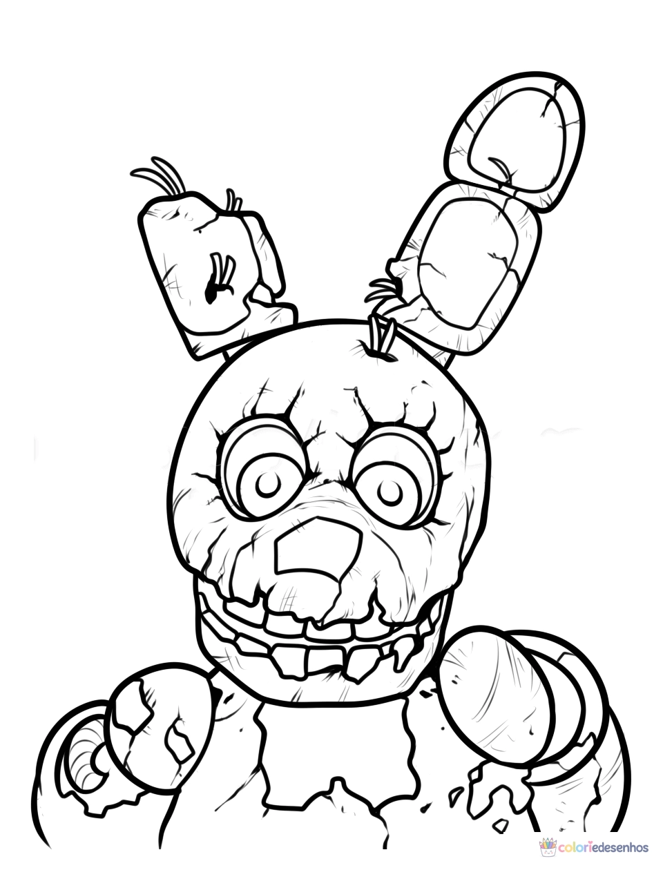 FNAF (Five Nights at Freddy’s) para colorir