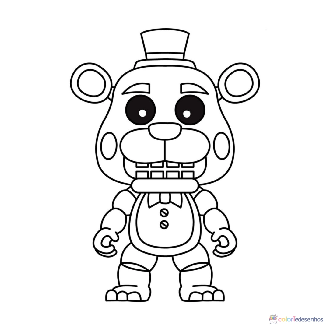 FNAF – Five Nights at Freddy’s para colorir