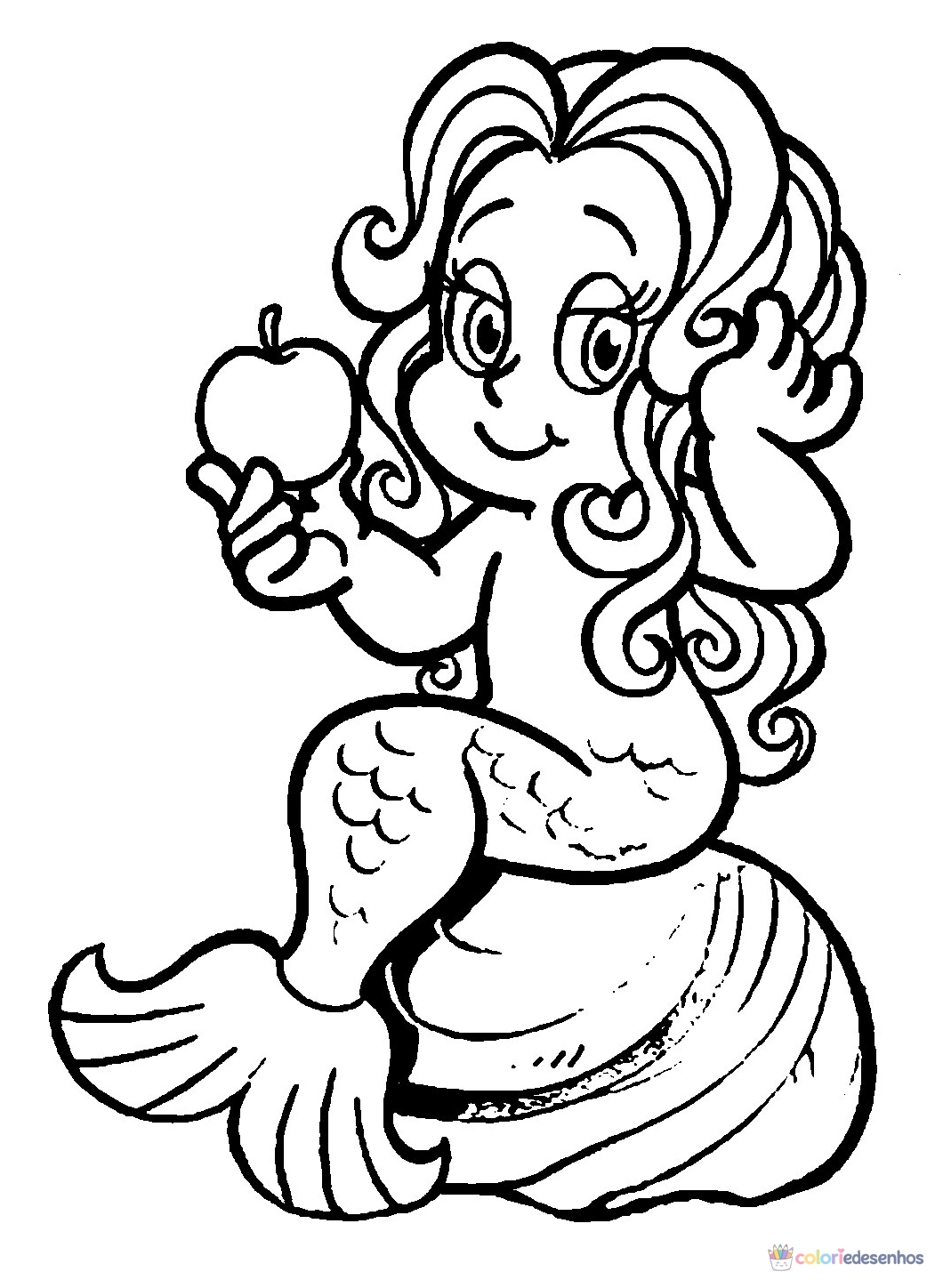 Desenhos de Folclore para colorir