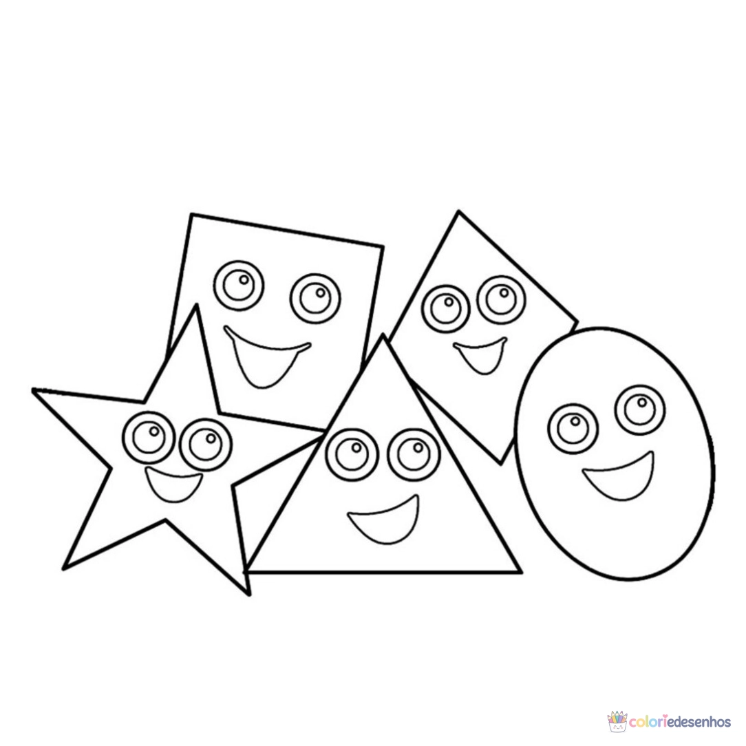 Formas para colorir