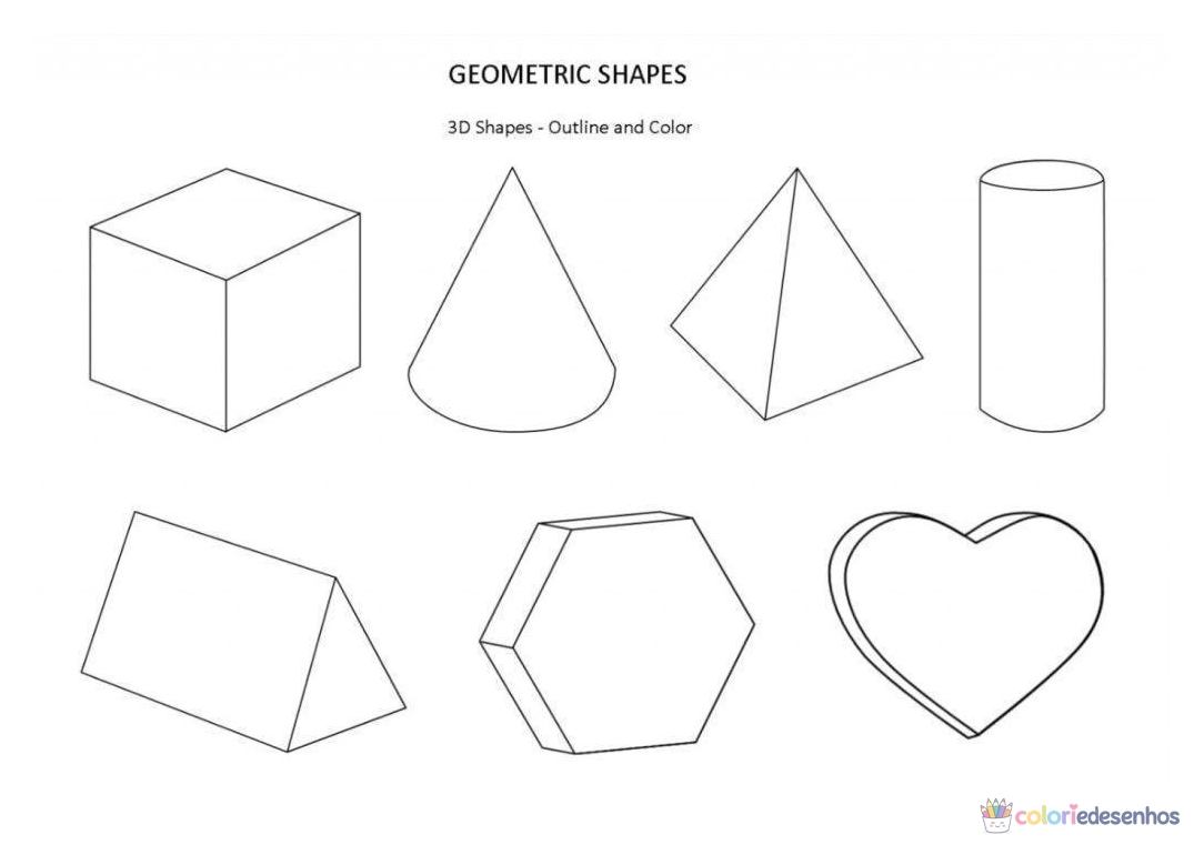 Formas para colorir