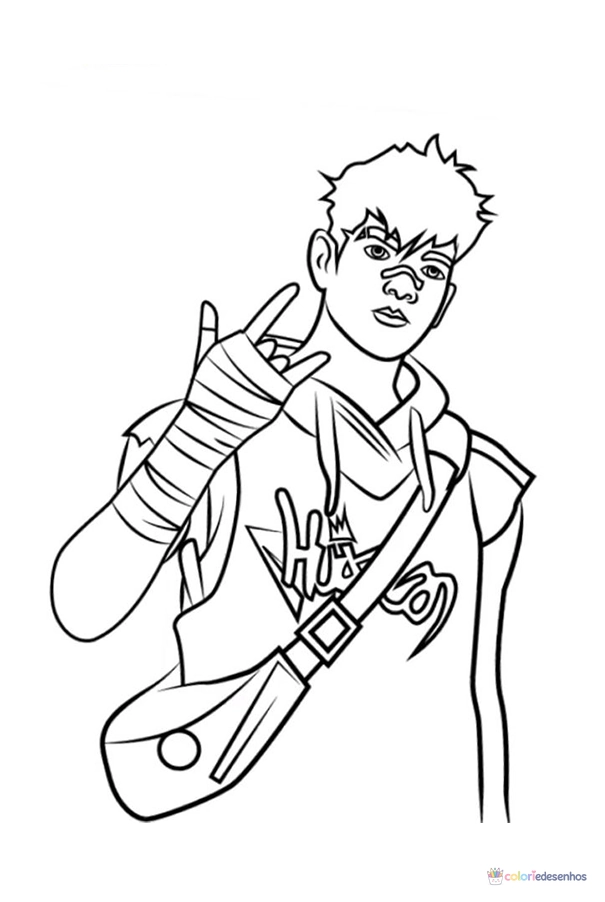 Free Fire para colorir