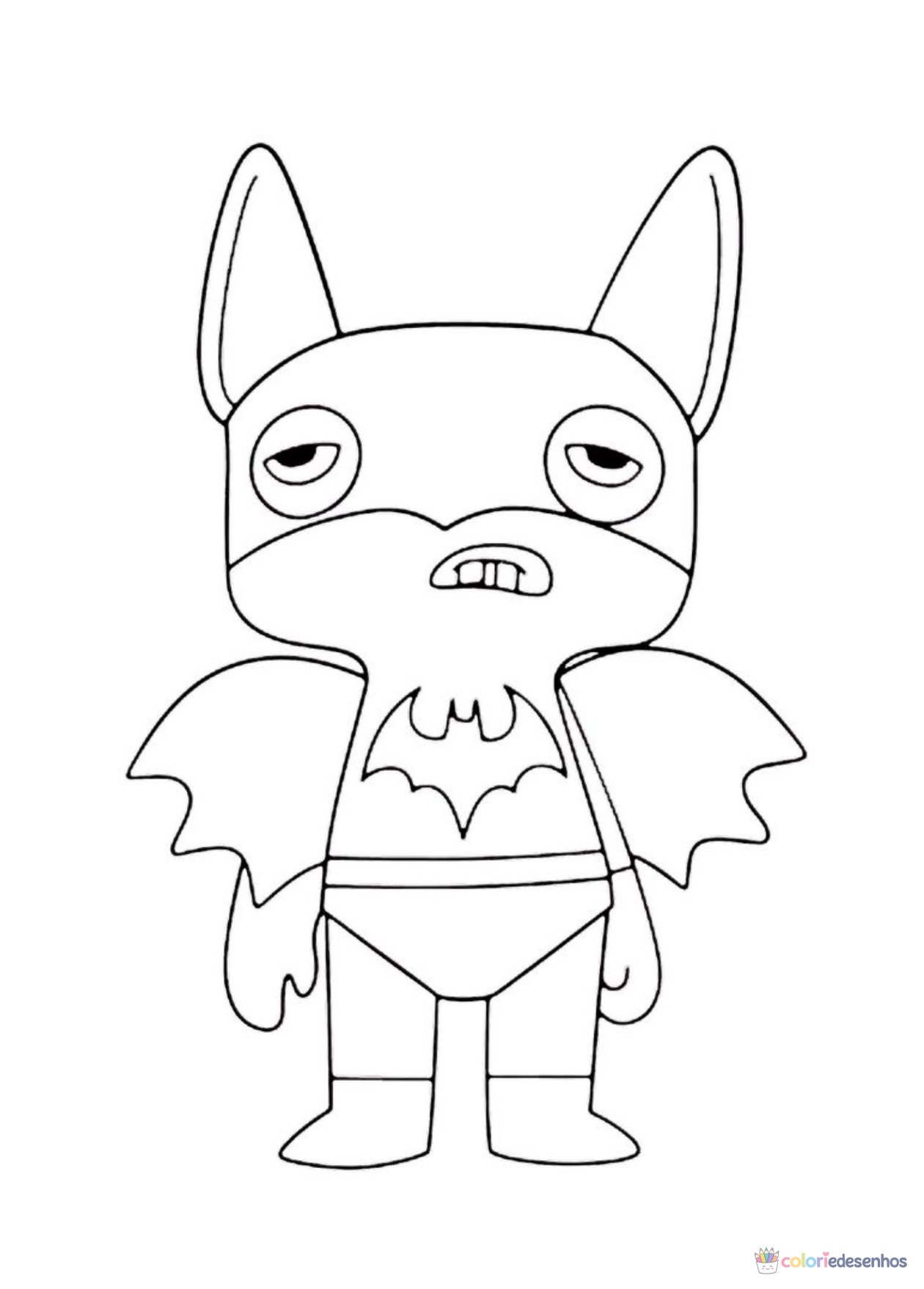 Fugglers para imprimir e colorir para colorir