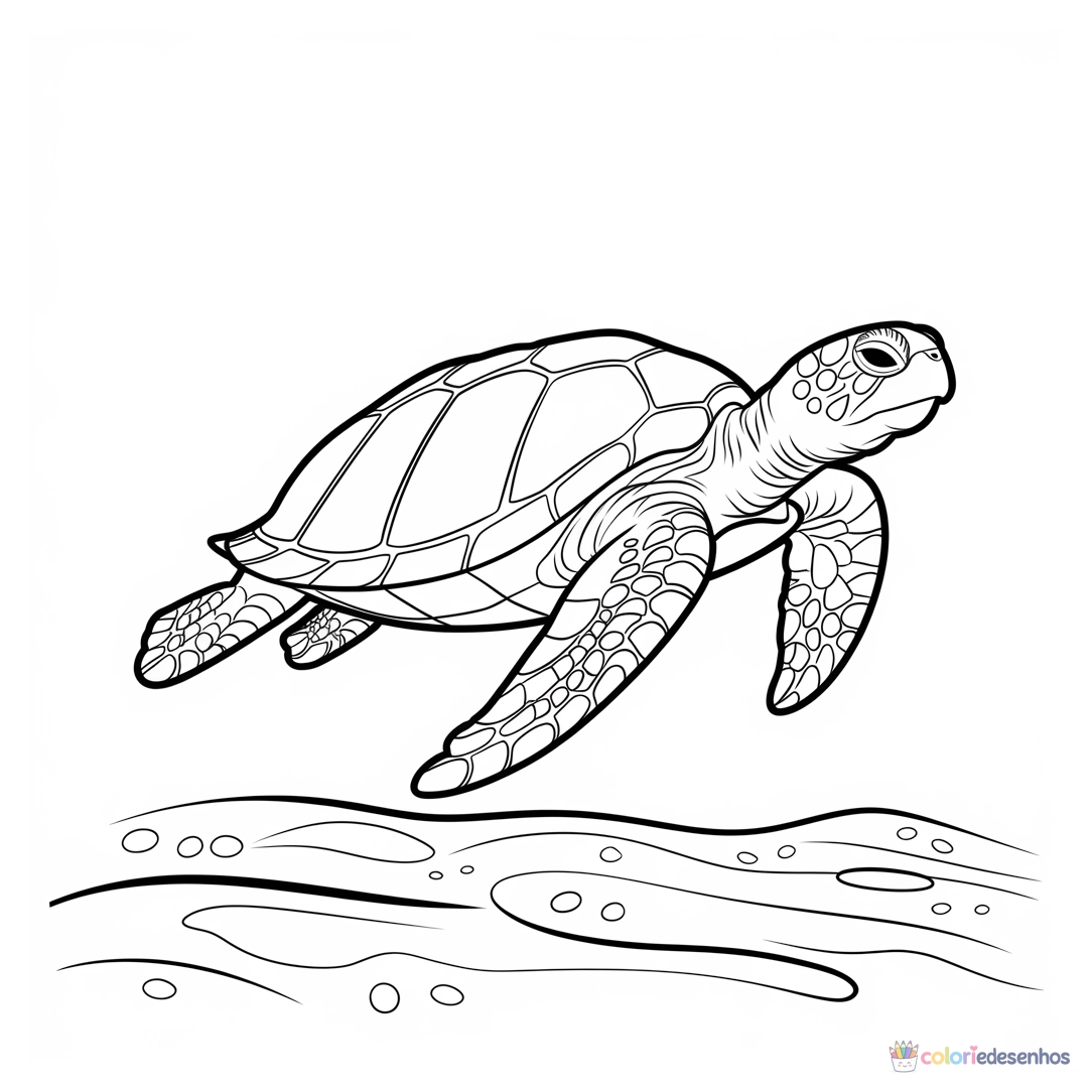 Fundo do Mar para colorir