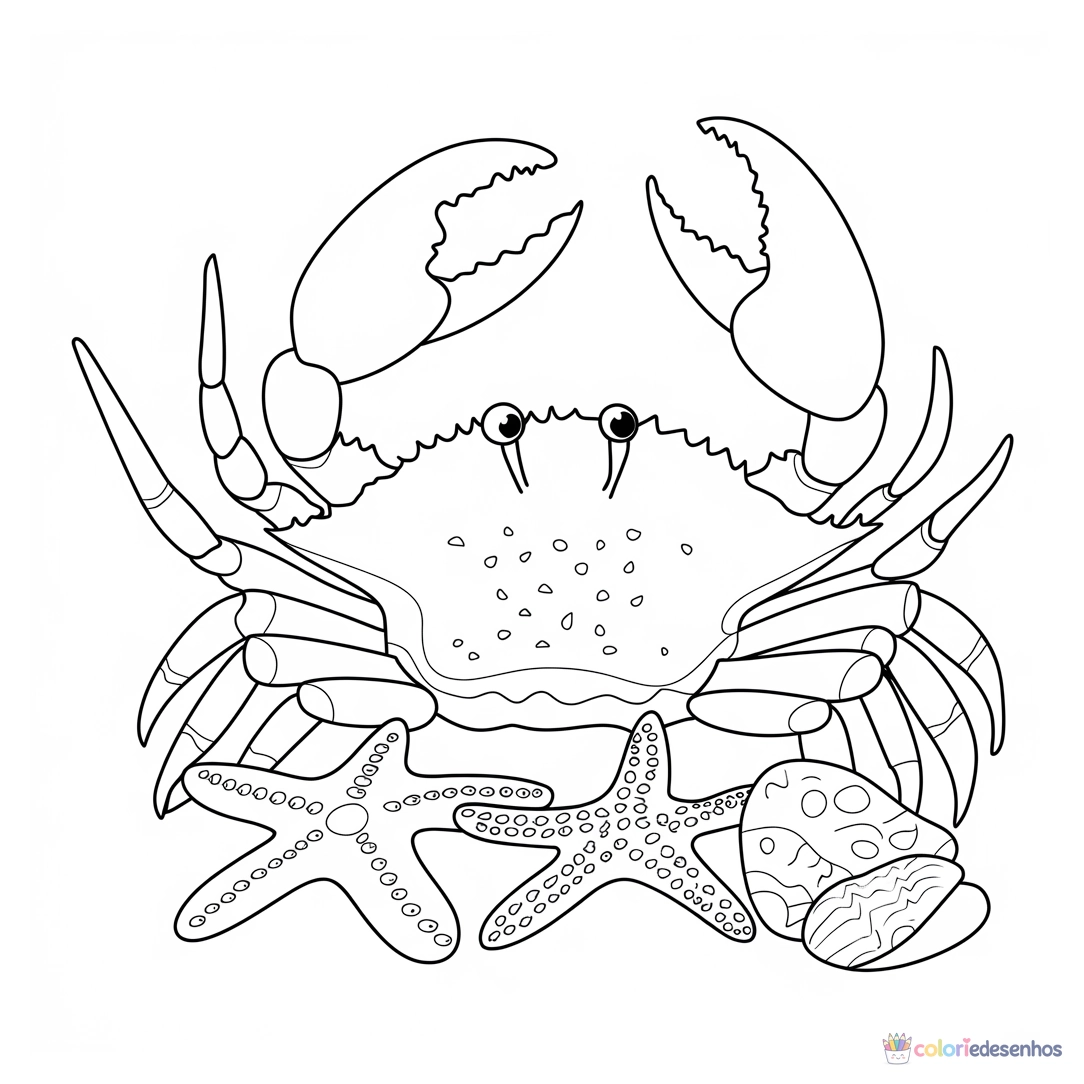 Fundo do Mar para colorir
