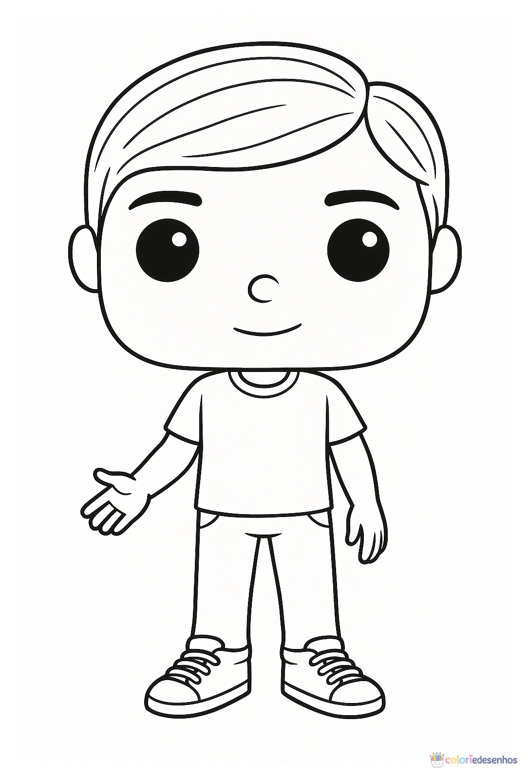 Funko Pop para imprimir e colorir para colorir