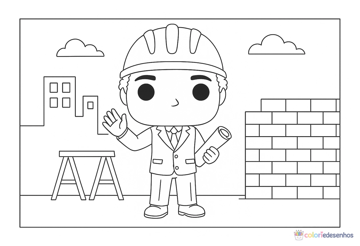 Funko Pop para imprimir e colorir para colorir