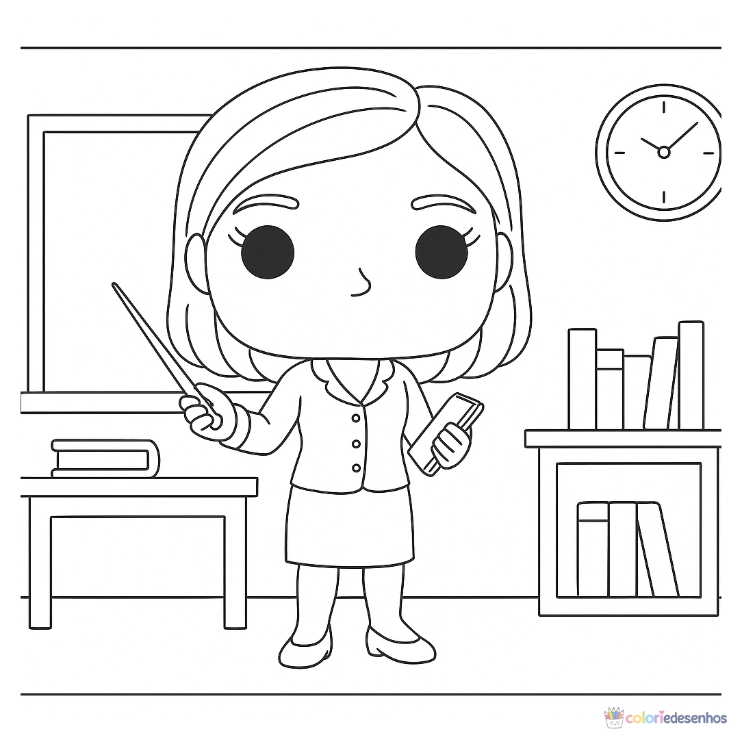 Funko Pop para imprimir e colorir para colorir