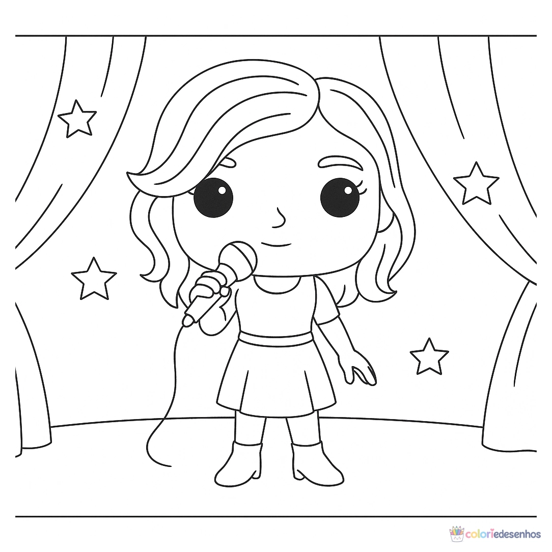 Funko Pop para imprimir e colorir para colorir