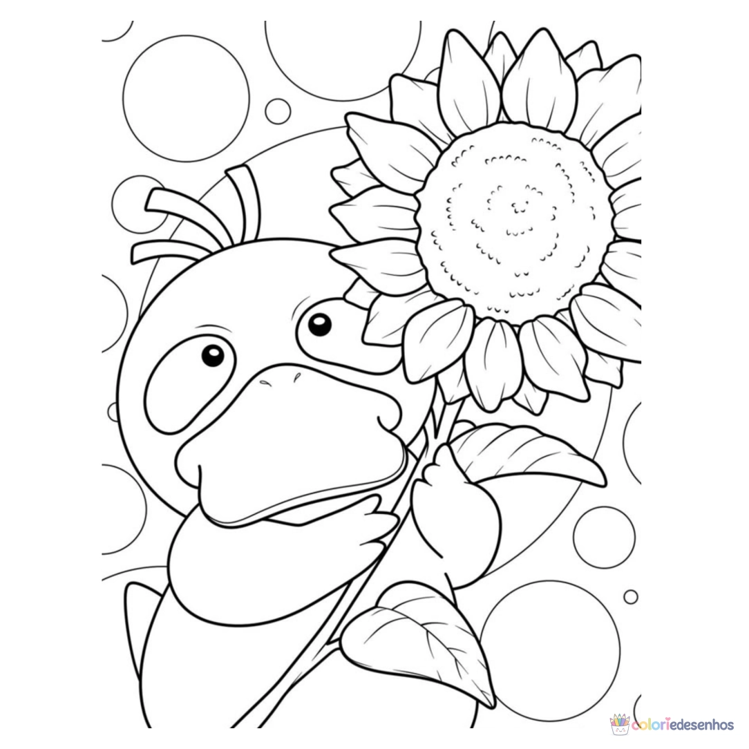 Desenhos de Girassol para colorir