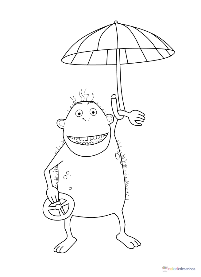 Godofredo para colorir