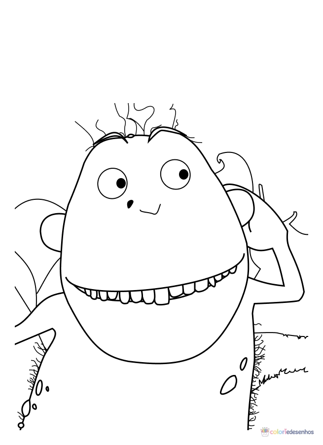 Godofredo para colorir
