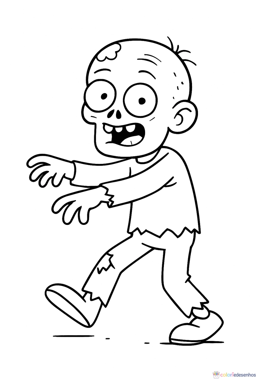 Halloween para colorir