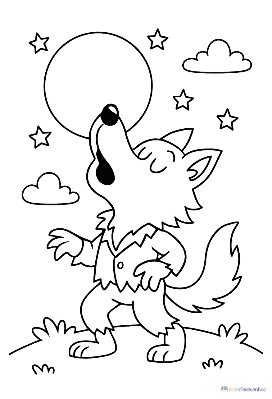Halloween para colorir