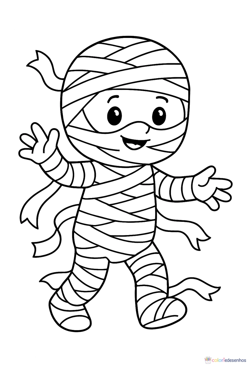 Halloween para colorir