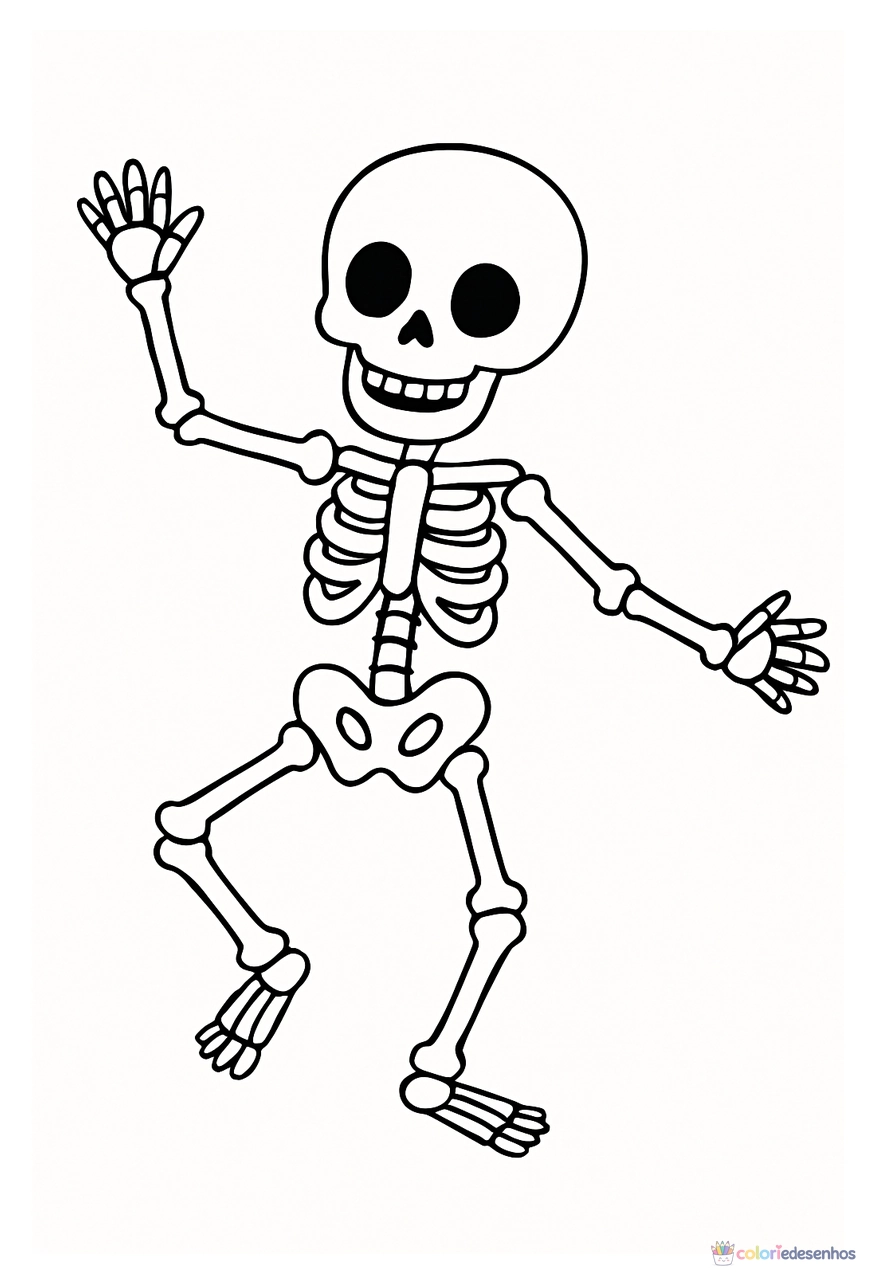 Halloween para colorir