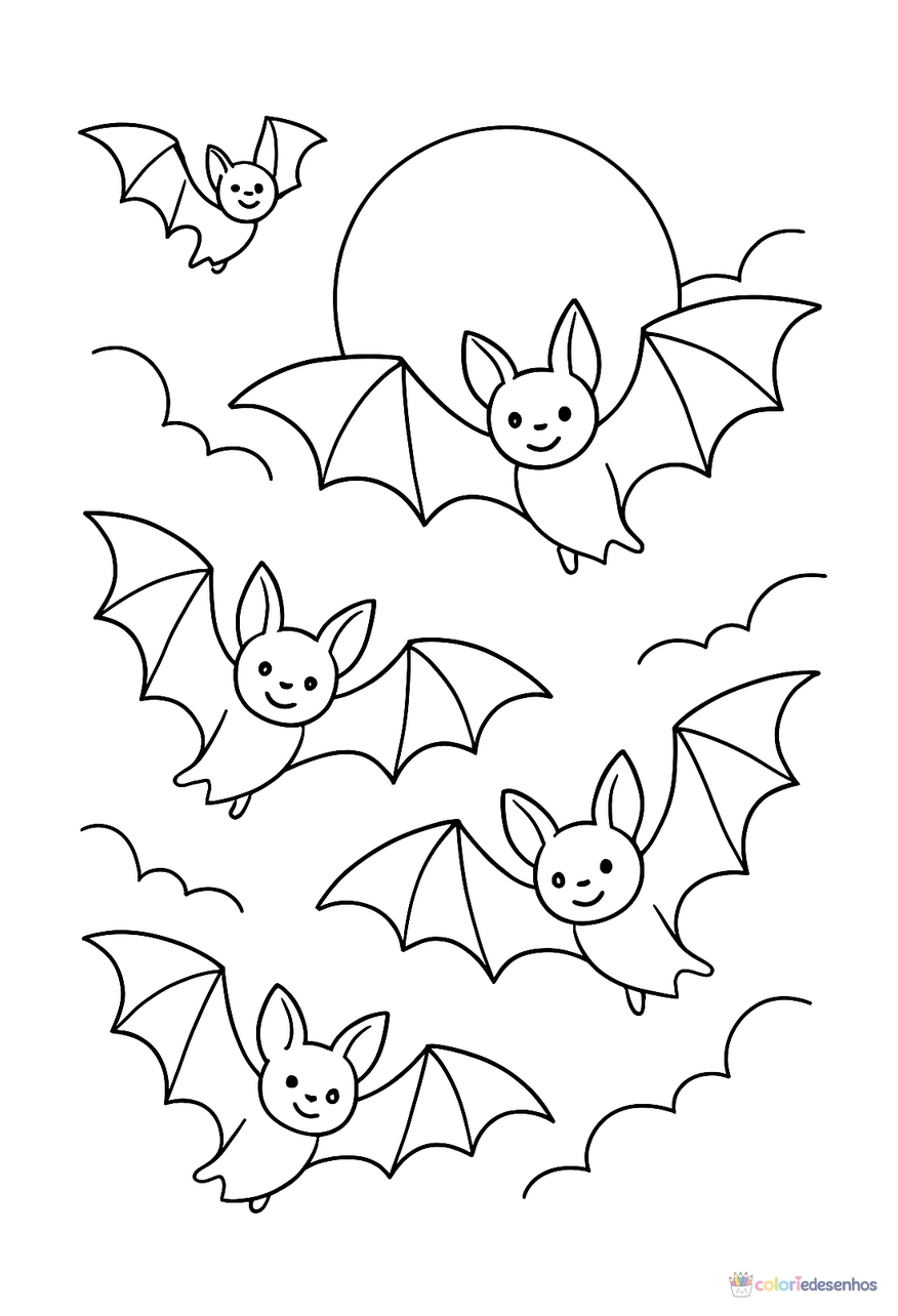 Halloween para colorir