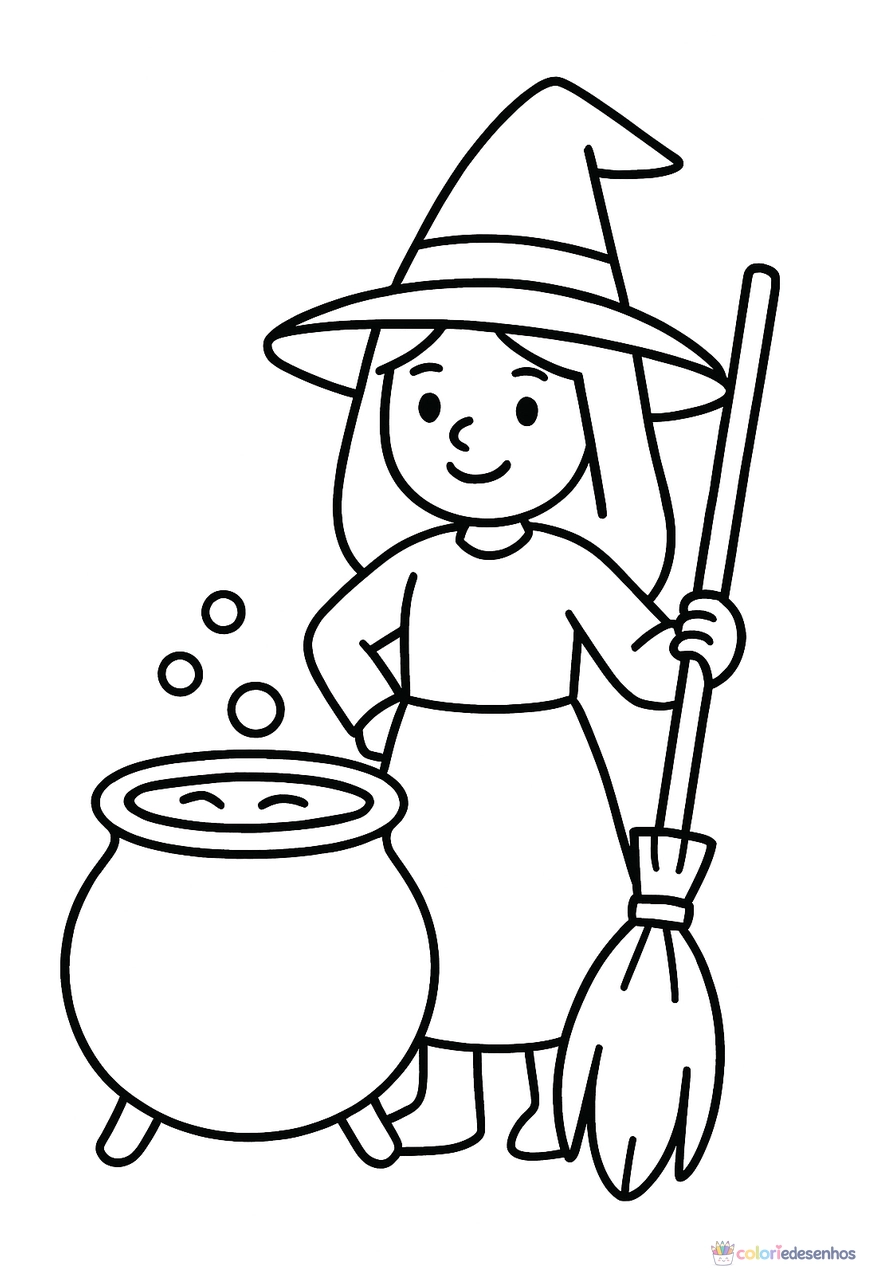 Halloween para colorir