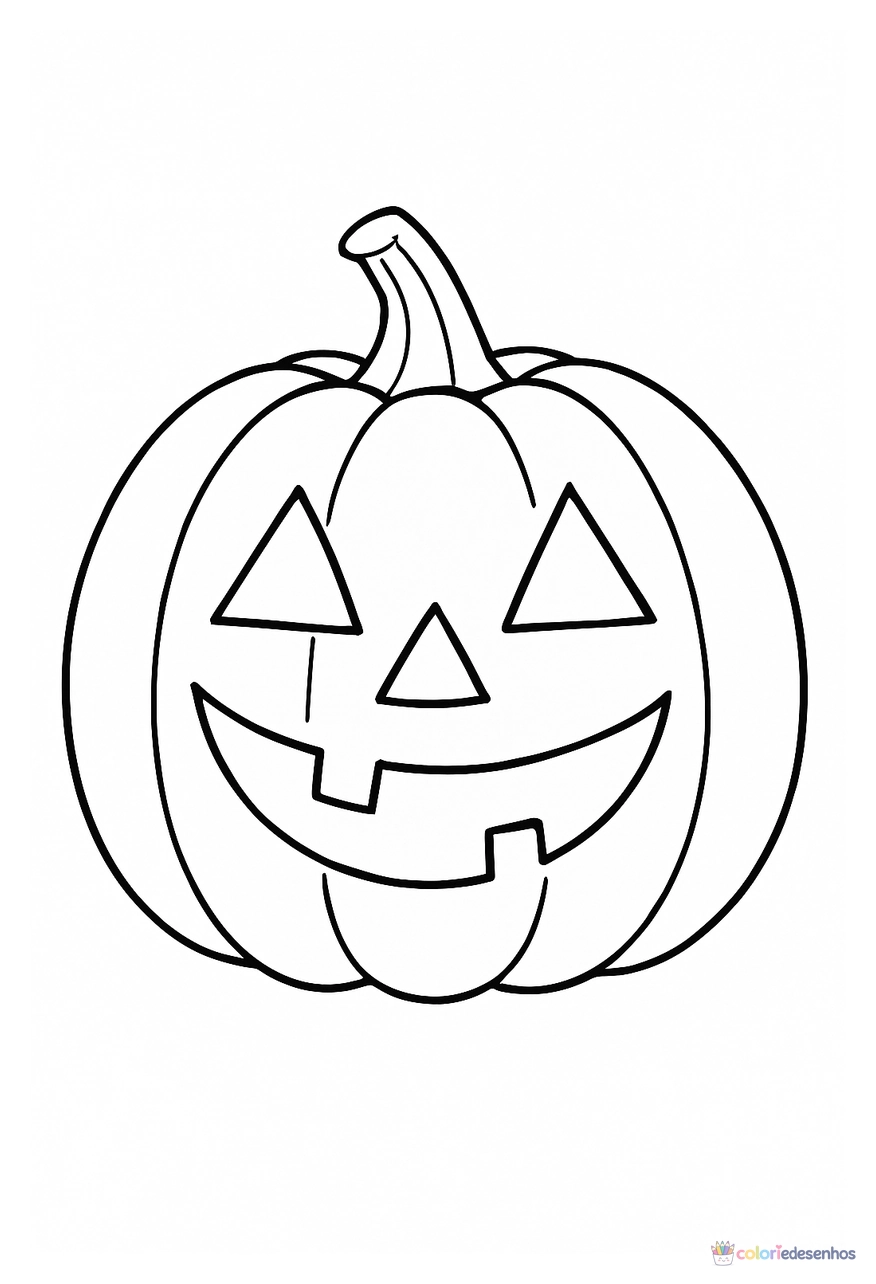 Halloween para colorir