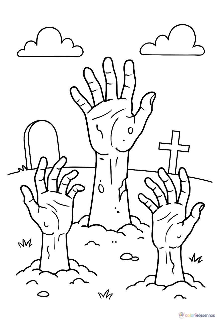 Halloween para colorir
