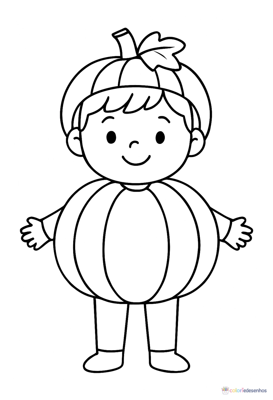 Halloween para colorir