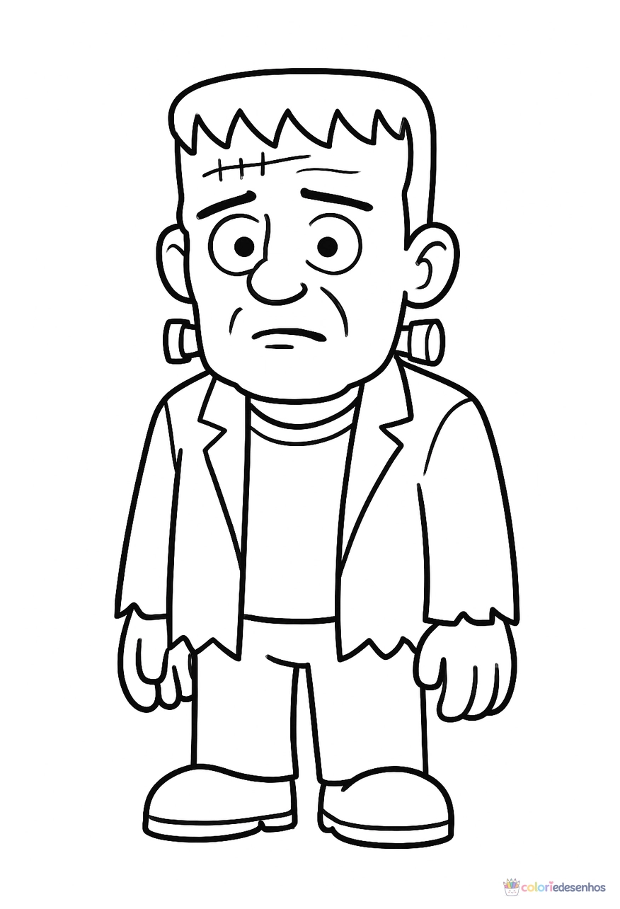 Halloween para colorir