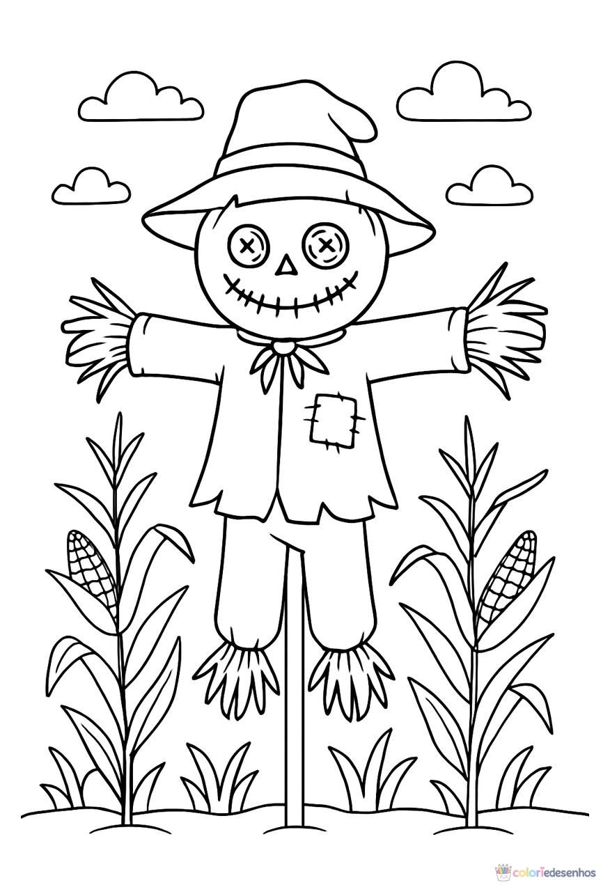 Halloween para colorir