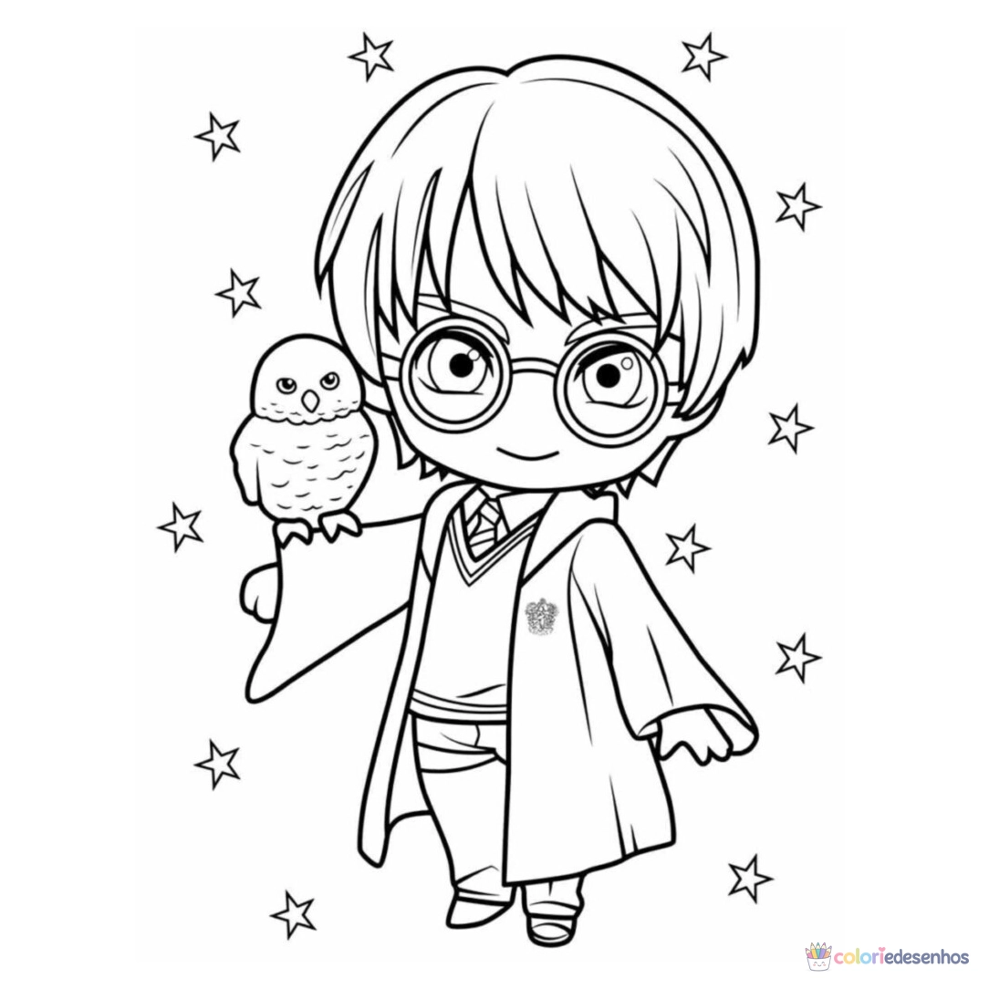 Harry Potter para colorir