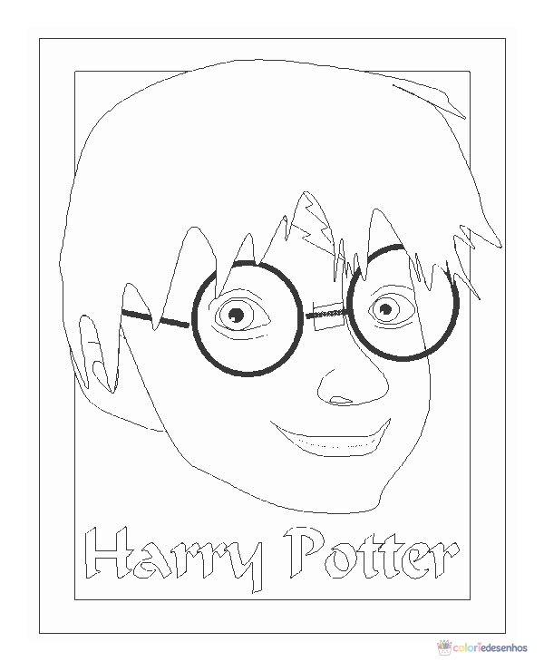 Harry Potter para colorir