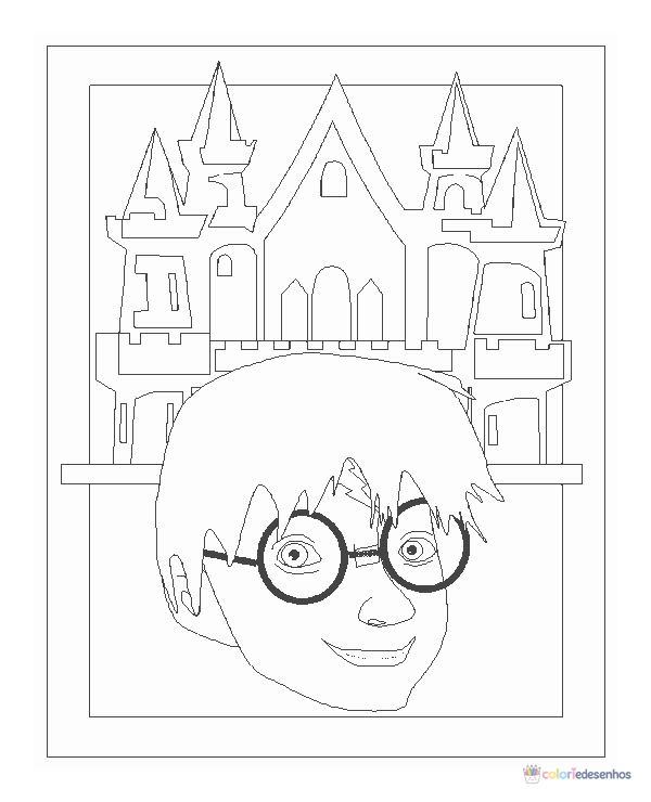 Harry Potter para colorir