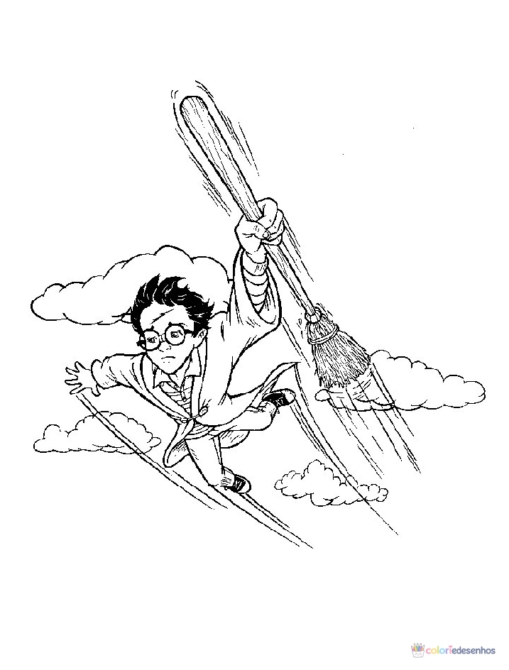 Harry Potter para colorir